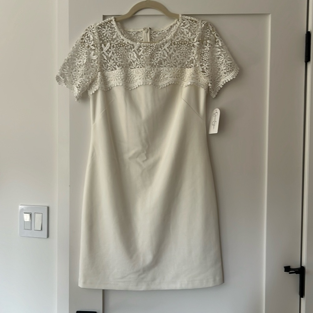 Jessica Simpson White Ivory Lace dress
